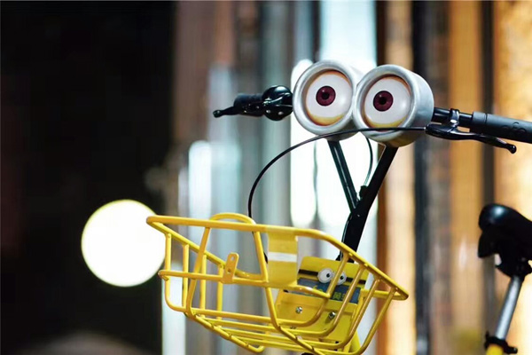 A new tailor-made bike by Ofo Inc. (Photo provided to chinadaily.com.cn)