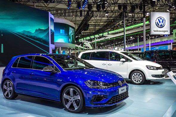 With high-end technologies tailored for Chinese customers, Volkswagen's New Golf R is the latest of the series to be brought into the Chinese market by Volkswagen Import. (Photo provided to China Daily)
