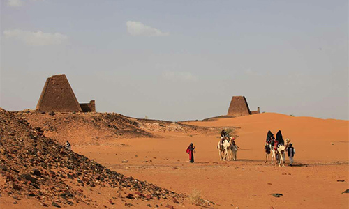 Meroe in Sudan (Photo: Li Hao/GT)