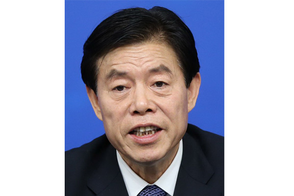 Zhong Shan, Minister of Commerce. (Photo/China Daily)