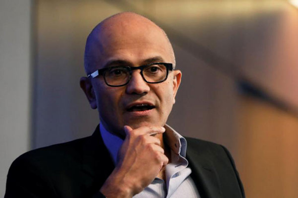  Satya Nadella, CEO of Microsoft (Photo/China Daily)