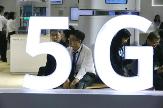 The emerging 5G mobile communications technology is expected to help the global telecoms industry to create $3.5 trillion of output and generate 22 million jobs by 2035, according to a Qualcomm report. [Photo provided to China Daily]