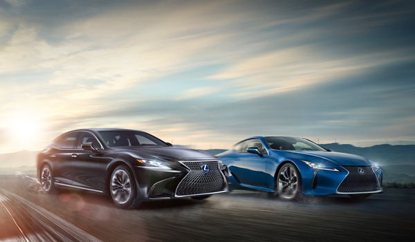 Lexus China launches dual flagship models, the all-new Lexus LS sedan and all-new LC coupe at the auto show in Guangzhou. (Photo provided to China Daily)