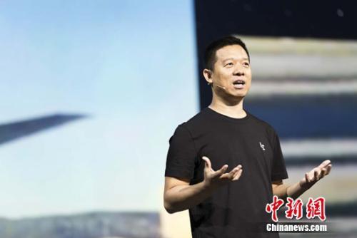 Jia Yueting, founder of LeEco. (Photo/China News Service)