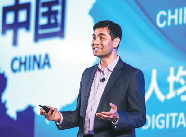 Vishal Bali, managing director of The Nielsen Company LLC (China) (Photo provided to China Daily)