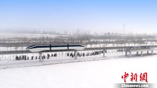 Driverless rail service has been introduced to NW China's Ningxia. (Photo provided to China News Service)