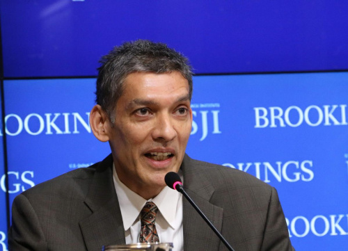 Eswar Prasad, senior fellow, Brookings Institution. (Photo by Chen Weihua)