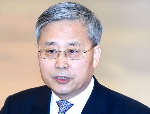 Guo Shuqing, chairman of the China Banking Regulatory Commission. (Photo/China Daily)
