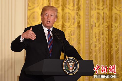 U.S. President Donald Trump (File Photo:China News Service/Diao Haiyang)