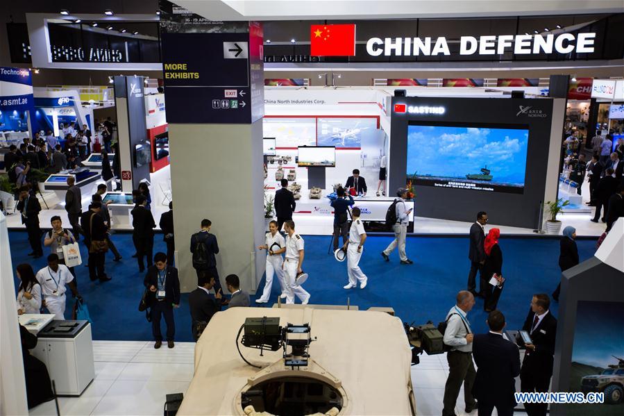 Chinese defense firms display products for Southeast Asia at DSA 
