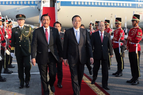Li to have talks in Indonesia, then will stop in Japan