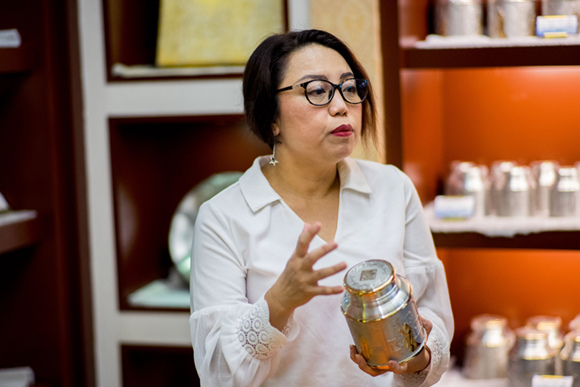 Aileen Lim is one of the 13,000-strong resident foreign traders in Yiwu. (Photo/China.org.cn)