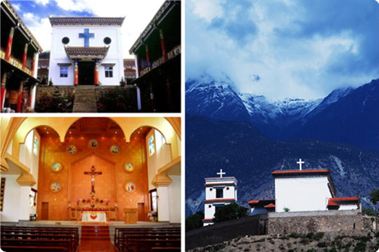 The cathedral in Yanjing