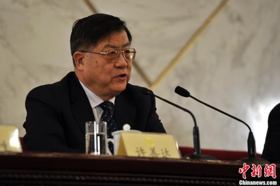Former Deputy Director Xu Shanda at the State Administration of Taxation