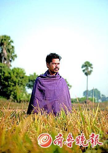 Indian farmer Sumant Kumar.