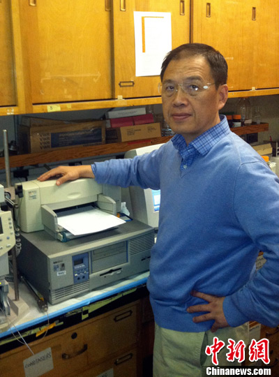 Hang Bo, a chief researcher at Lawrence Berkeley National Laboratory.[Photo provided by Hang to CNS]