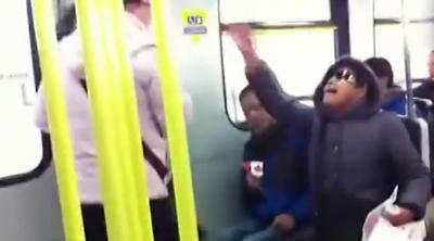 (Photo source: screen shot from the video of two Chinese women's quarrel.)