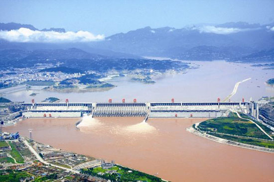 The Three Gorges Dam. (File photo)