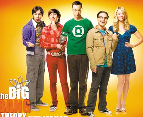 The Big Bang Theory is one of the four TV shows having been removed from China's video websites. It's one of the most popular American shows in China. (Photo source: the Yangtse Evening Post)