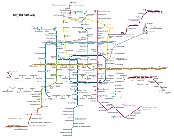 Beijing subway. [Photo: wiki]
