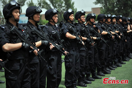 China to start year-long anti-terror operation