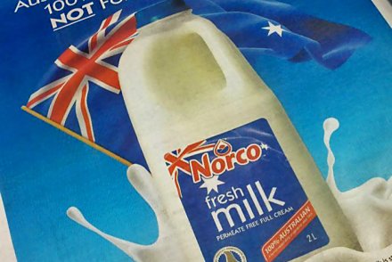 Norco fresh milk. (Photo: ABC)