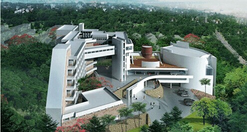Design rendering of Xiamen University's new campus in Kuala Lumpur, Malaysia. (Photo: Baidu)
