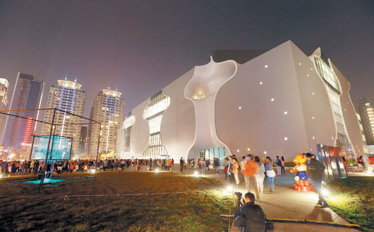 The Taichung Metropolitan Opera House in Taiwan. (Photo/taiwan.xmtv)