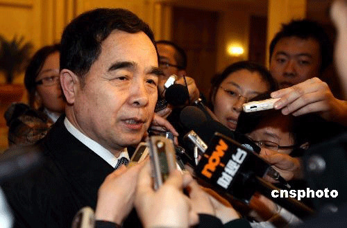 Liu Binjie, the former director of the defunct General Administration of Press and Publication. (Photo: China News Service)