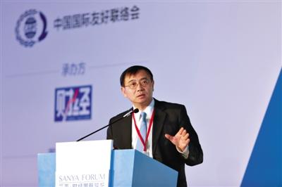 Ha Jiming, vice chairman and chief investment strategist for the investment management division of China at the Goldman Sachs Group (Asia) Ltd. (Photo: Chinanews.com)