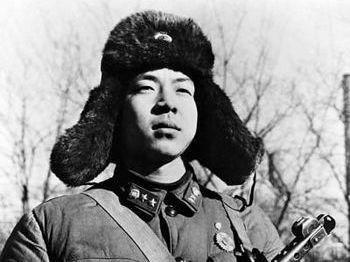 A file photo of Lei Feng. 