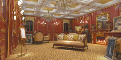 An inside view of the Titanic replica. (File photo)