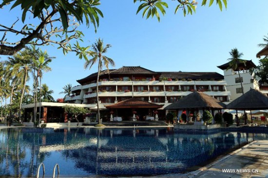 A resort hotel in Bali, Indonesia. (Photo/Xinhua)