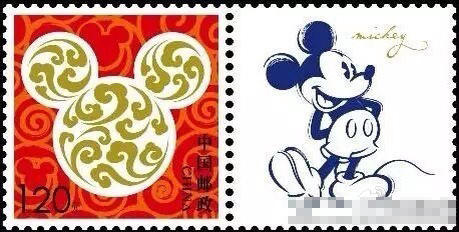 China Post will release its first Disney-themed stamp on Saturday.  (Photo/labour-daily.cn)