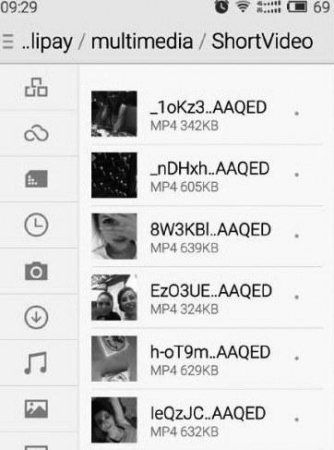 Videos are unknowingly downloaded to smartphones via Alipay.(Photo/Beijing Times) 