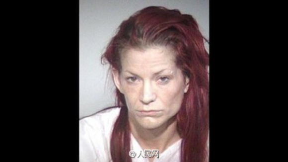 Suspect of the Arizona road rage shooting Holly Davis  (Photo/weibo.com)
