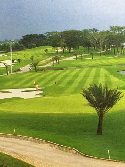 A sight of the Royale Jakarta Golf Club (Photo/China News Service)