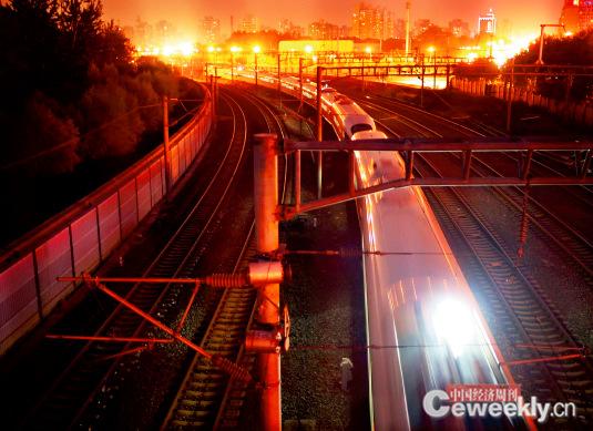 A high-speed railway line in China. (Photo/Ceweekly.cn)