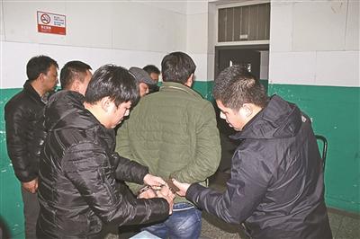 A suspect working for a heating company in Beijing's Mentougou District was detained on March 13, 2017. ( Photo provided by Beijing police)