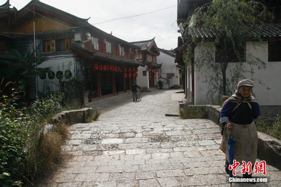 Traditional residential buildings in Lijiang, Yunnan Province. (File photo/Chinanews.com)