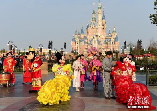 Shanghai Disney Resort. (File photo/China News Service)