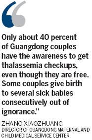 Big headway in reducing blood disease cases