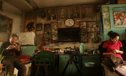 Movie shoots from director Xu Tong 