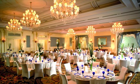 Celebratory scenes from a top hotel [Photo: Courtesy of The Ritz-Carlton]