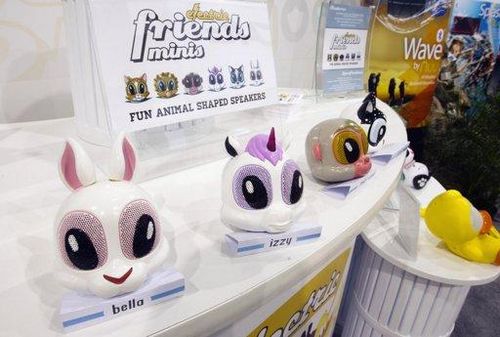 Electric Friend Minis are displayed at the Noetic booth during the first day of the Consumer Electronics Show (CES) in Las Vegas January 8, 2013. 