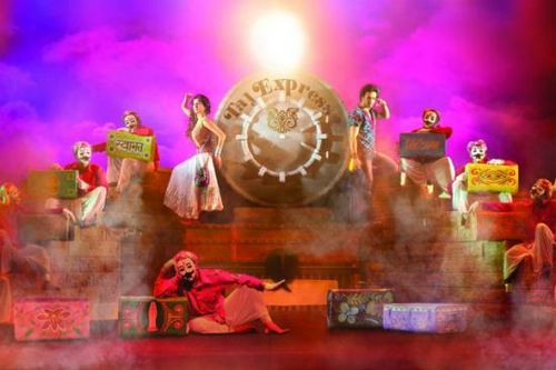 Stage still of Bollywood musicial Taj Express