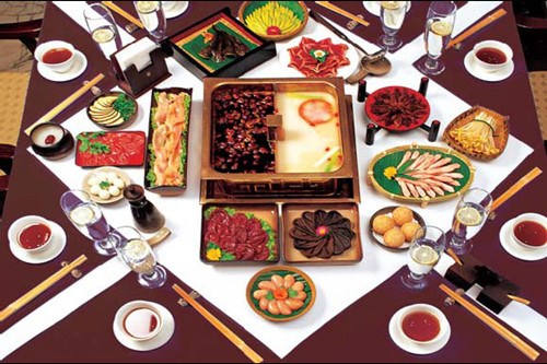 Sichuan hotpot is a colorful feast for the senses.