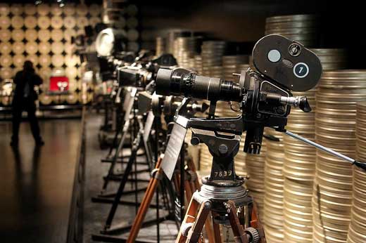 The exhibition of Shanghai Film Museum