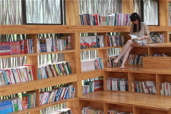 Liyuan Library in Huairou district of Beijing [Photo by Cui Meng/China Daily]