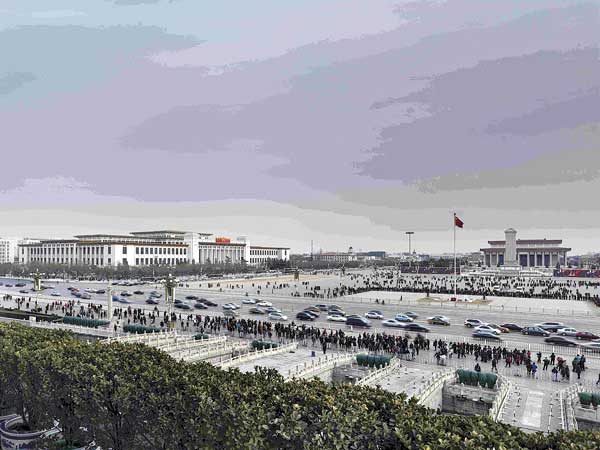 German architecture firm GMP has been involved in more than 80 projects in China, including the National Museum of China in Beijing. 